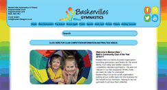 Desktop Screenshot of baskervillesgym.co.uk